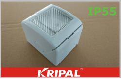 China IP55 Waterproof Door Bell Switch Outdoor Weatherproof Switch Socket 16A 250V supplier