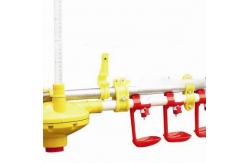 China Animal Hydration Poultry Drinking Line 0.6MPa Broiler Auto Drinker supplier