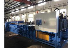 China Plastic Horizontal Waste Straw Baler Compactor Machine supplier