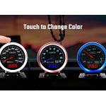 39 Combination Car Dashboard Meters 60mm 52mm With Sensor for sale