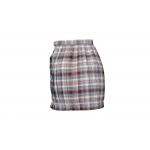 190G Dress & Skirt Women short pleated mini skirt Checked Pattern Elastic Band for sale