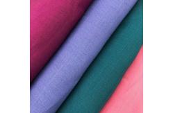 China Breathable 21*21 Plain Organic Ramie Linen Fabric Enzyme Washed supplier