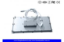 China Rugged Panel Mount Stainless Steel  Keyboard with 12 Function Keys , CE / FCC supplier