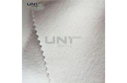 China Wool Necktie Interlining Plain Weave / Polyester Tie Interlining Good Elasticity supplier