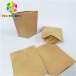 Stand up  pouch paper bags with zipper custom printed paper packaging bags for sale