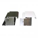 Champagne Anodized T Shape Aluminium Door Profiles