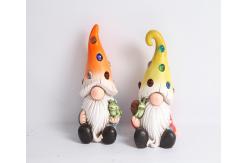 China Colorful Polyresin Garden Ornaments Rustproof Polyresin Gnome supplier