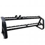 Custom Multi Function Gym Machine With Steel Dumbbell Rack for sale