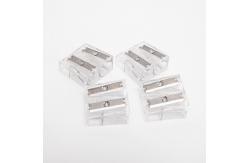 China Basic Plastic Child Safe Pencil Sharpener 8mm Hole supplier