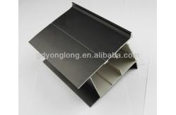 China Rectangle Extruded Aluminum Alloy Surface Brightness Extrusion Aluminum Profile Multifunction supplier
