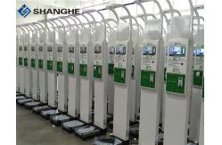 China Multi Languages Coin Operated Weighing Scales High Accuracy 20 - 210 Cm Height Range supplier