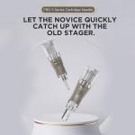 Single Professional PMU Cartridge Needles Private Label Logo Zero Noise for sale