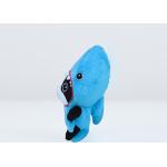 Blue Shark Hat Plush Dog Toys , Lovely Design Plush Dog Stuffed Animal