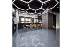 China Fashion Perforated Aluminium Hexagon Ceiling Tiles Soundproof Customizable supplier