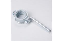 China Qt450-10 Casting Iron Scaffolding Prop Sleeve 60mm Dia With Nut / Handle supplier