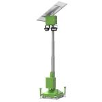 Mobile Solar Light Tower Temportary Lighting Tower  2*50W LED For Street Lighting for sale