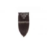 Color #2 Can Be Restyled Silky Smooth Soft Clip in Hair Extension Europe Hair Extension for Hair Salon 18 20 2224 for sale