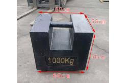 China Cast Iron Machinery Forklift Part Of Test Weights supplier