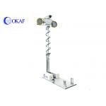 RS485 66km/h IP Camera 600W Telescopic Folding Mast