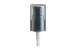 China Plastic Cosmetic Pump Dispenser , Black Treatment Pump With Different Specifications supplier
