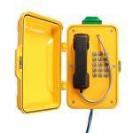 Aluminum Alloy IP67 Waterproof Tunnel Telephone With Alarm Light for sale