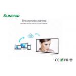 High Brightness Wall Mount LCD Display Wifi Ethernet RAM ROM Optional for sale