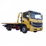 Huashen  5-8 Tons Flatbed Trailer Wrecker Truck   Tow Trucks for sale
