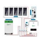 Factory Price Solar Systems Off Grid Complete Hybrid Solar System 5kw for sale
