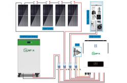 China Factory Price Solar Systems Off Grid Complete Hybrid Solar System 5kw supplier