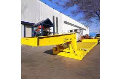 China 3 Axle 80t Customize Mechanical Suspension Detachable Gooseneck Lowbed Trailer supplier