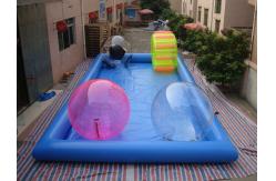 China Hotsale Inflatable Water Park Kids Inflatable Pool With Slide supplier