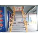 Yellow Blue Mezzanine Platform Customized Pallet Racking Mezzanine Floor for sale