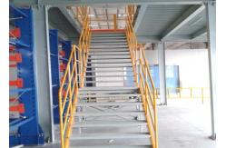 China Yellow Blue Mezzanine Platform Customized Pallet Racking Mezzanine Floor supplier