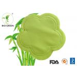 Green Mama Designs Bamboo Breast Pads Customized Color Available 12*12cm for sale