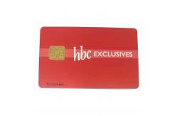 China Offset Printing Contact IC Card FM4428 Contact Smart Cards For Member ID supplier
