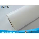 360Gsm / Sqm Glossy Art Canvas Rolls Poly - Cotton For Eco Solvent Printer for sale