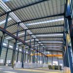 Customized Large Span Prefabricated Light Structure Building For Warehouse for sale