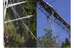 China 304 / 316 Stainless Steel Cable Trellis , Stainless Steel Green Wall Mesh supplier