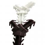 Customized Y Shape Plastic Corner Connector Aluminium Georgian Bar Accessories for sale