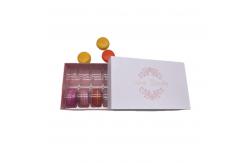 China Sweet Pink Macaron Packaging Box High Quality 12 pcs with Plastic Inner Tray supplier