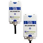 BWM468 Current Output Dual Axis Inclinometer Tiltmeter Accuracy 0.005° 4-20mA/0-20mA/0-24mA,Digital TTL for sale