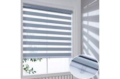 China Double Vision Polyester Zebra Combi Blinds Blackout Fabric For Solar Screen supplier