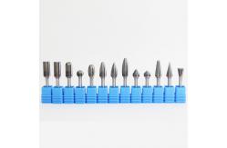 China SN Inverted Cone Shape Rotary Burr Cutter Single Cut - 6mm Shank supplier