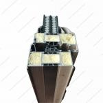 High Quality Color Structure Size Push-Pull Aluminum System Windows for Sound Insulation for sale