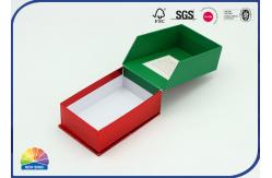 China Clamshell 3D Pattern Glued Hinged Lid Gift Paper Box Packaging supplier