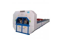 China 2500kg Electric Square Pipe Punching Machine With Safety Guard PLC Control supplier