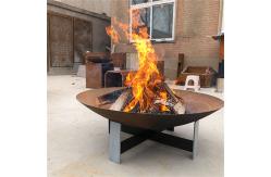 China Customized 800mm 1000mm  Steel Fire Pits Outdoor Brazier Fire Pit supplier