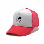 Unisex 5 Panel Trucker Cap Pre Curved Visor For Outdoor Activities for sale