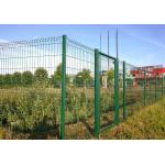 8ft Height Electric Welding V Mesh Security Fencing With Multiple Post for sale