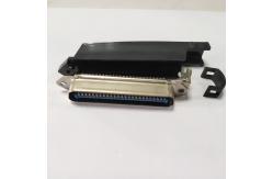 China 50 Pin Male Centronic Solder Connector with L Shape plastic housing supplier
